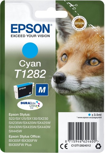 Original epson t1282 cyan - original,