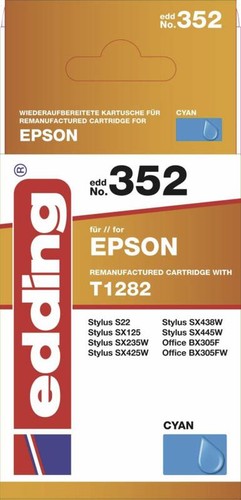 Edding epson t1282 cyan - edding,