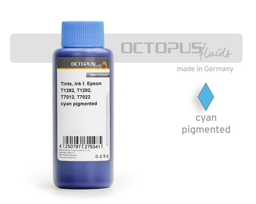 100ml druckertinte cyan - cyan, f