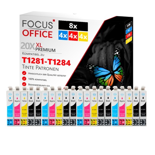 20x druckerpatronen für epson - 20x,