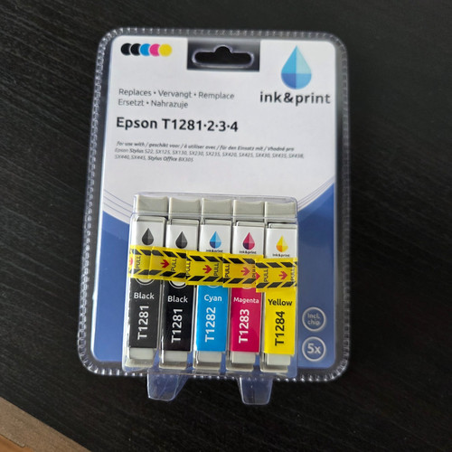 5er pack druckerpatronen - 5er,